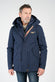 Parka Uomo Lungo Blu uomo Barone firenze - 1