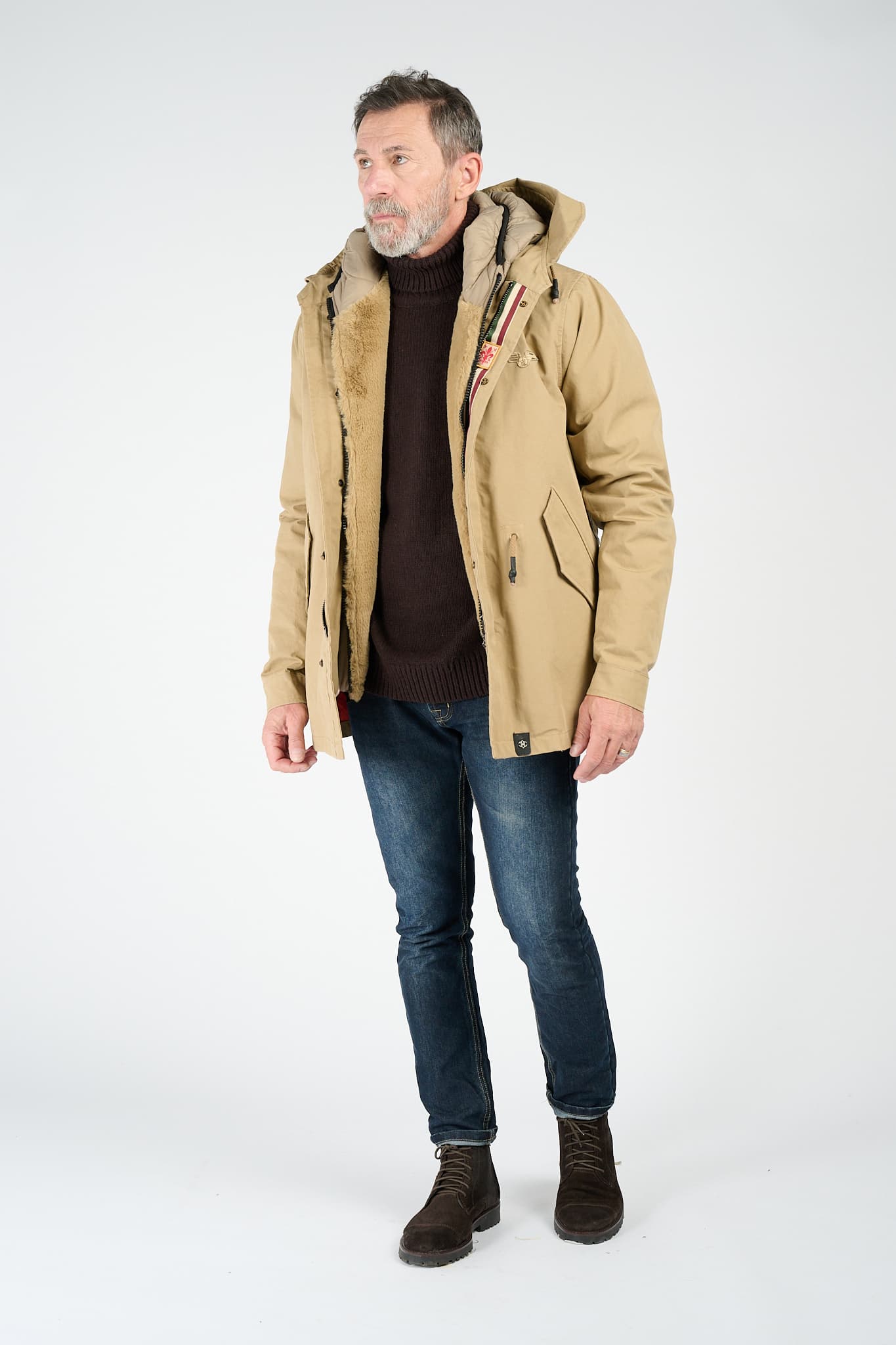 Parka Uomo Lungo - Barone Firenze