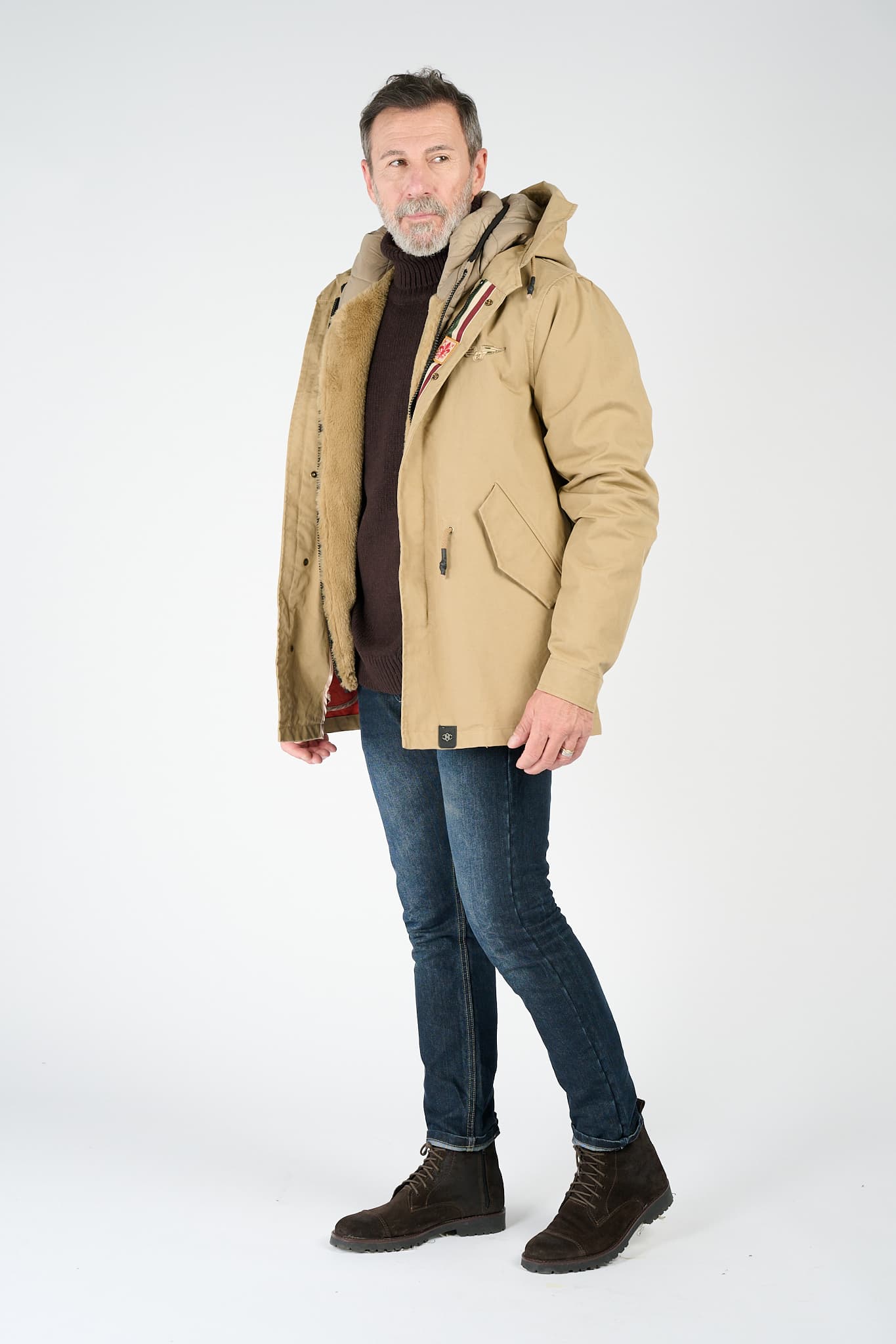 Parka Uomo Lungo - Barone Firenze