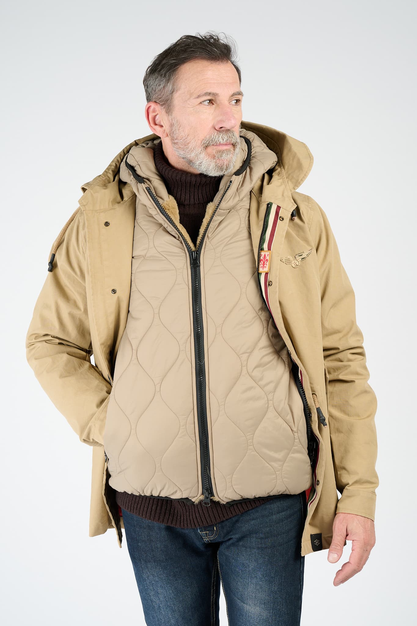 Parka Uomo Lungo - Barone Firenze