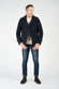 Cappotto Doppio Petto Uomo Misto Lana Blu uomo Barone firenze - 2