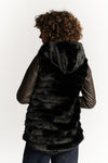Gilet Cortina nero donna Barone firenze - 5