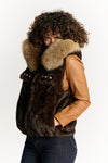 Gilet Valentina Cioccolato donna Barone firenze - 3