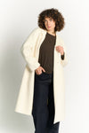 Cappotto Panna Doppio Petto Alpaca donna Barone firenze - 2