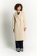 Cappotto Beige Doppio Petto Alpaca donna Barone firenze - 2