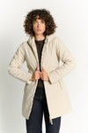 Piumino Termico Donna Lungo Beige donna Barone firenze - 1
