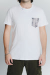 T-Shirt Uomo Taschino Bianco uomo Barone firenze - 1