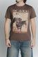 T-Shirt Uomo Stampa Bassotto Cioccolato uomo Barone firenze - 1