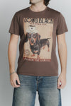 T-Shirt Uomo Stampa Bassotto Cioccolato uomo Barone firenze - 1
