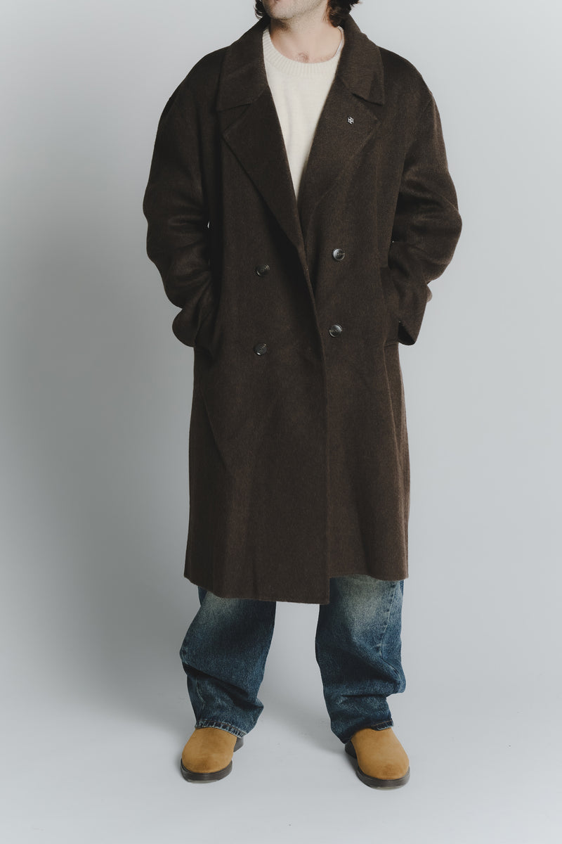 Cappotto Over Testa di Moro Uomo uomo Barone firenze - 3