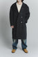 Cappotto Over Antracite Uomo uomo Barone firenze - 2
