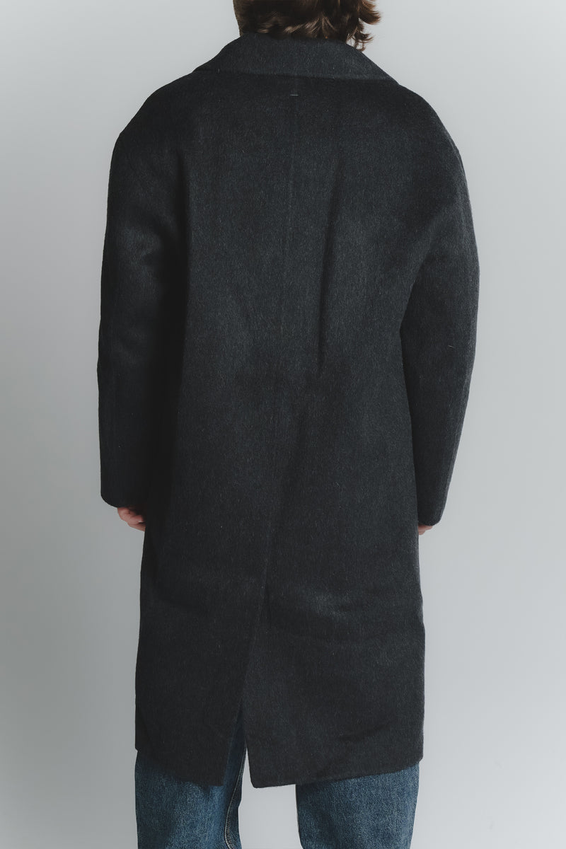 Cappotto Over Antracite Uomo uomo Barone firenze - 4