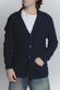 Cardigan Misto Lana Blu da Uomo uomo Barone firenze - 1