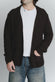 Cardigan Misto Lana Testa di Moro da Uomo uomo Barone firenze - 1