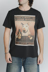 T-Shirt Uomo Stampa Bull Terrier Nero uomo Barone firenze - 1