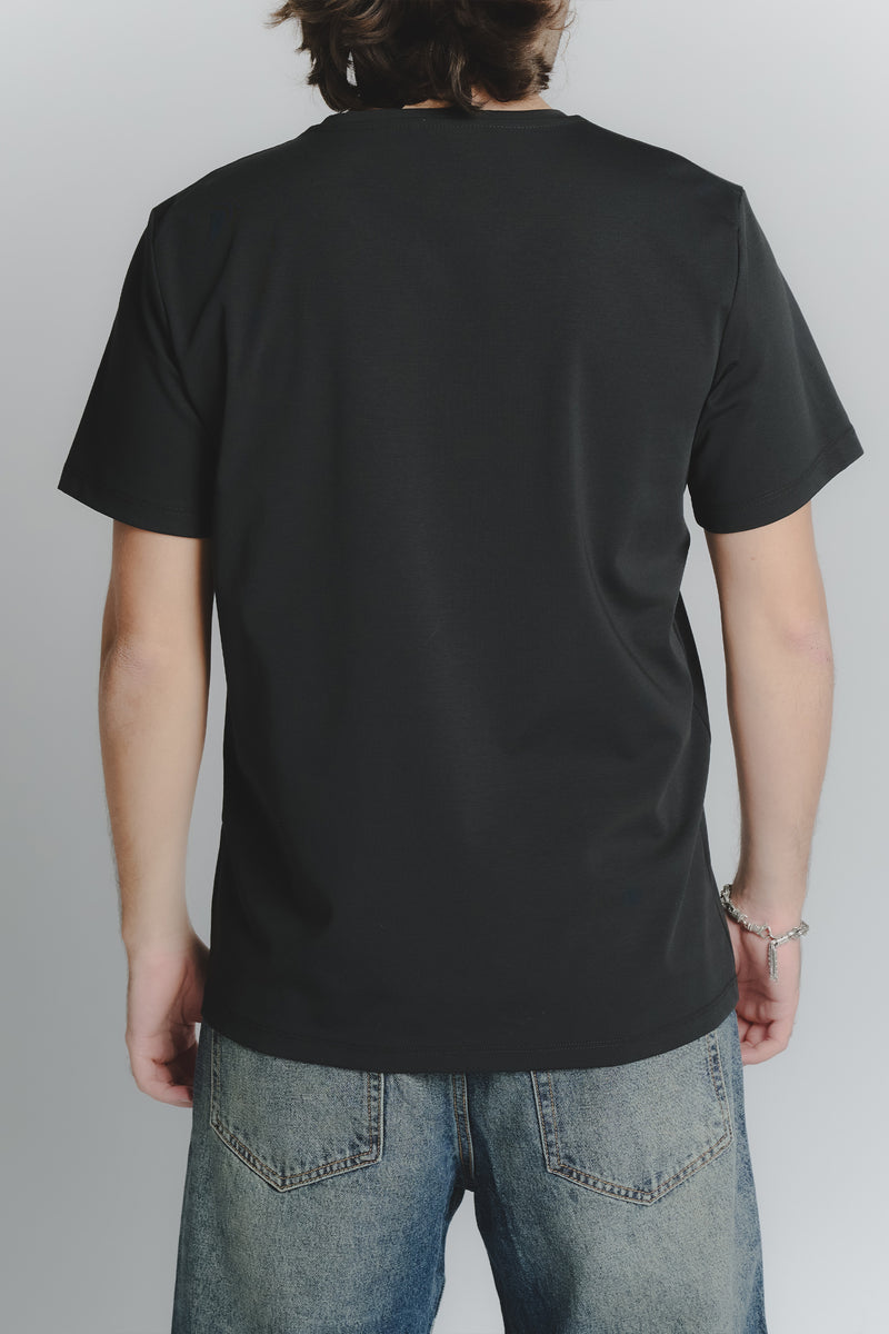 T-Shirt Uomo Stampa Bull Terrier Nero uomo Barone firenze - 2