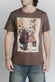 T-Shirt Uomo Stampa Vespa Cioccolato uomo Barone firenze - 1