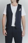 Gilet Uomo Blu uomo Barone firenze - 1