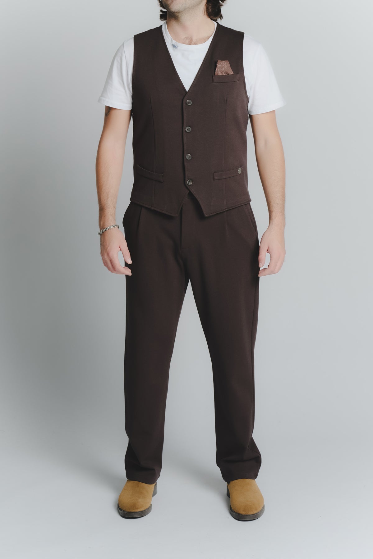 Pantaloni Testa di Moro uomo Barone firenze - 1