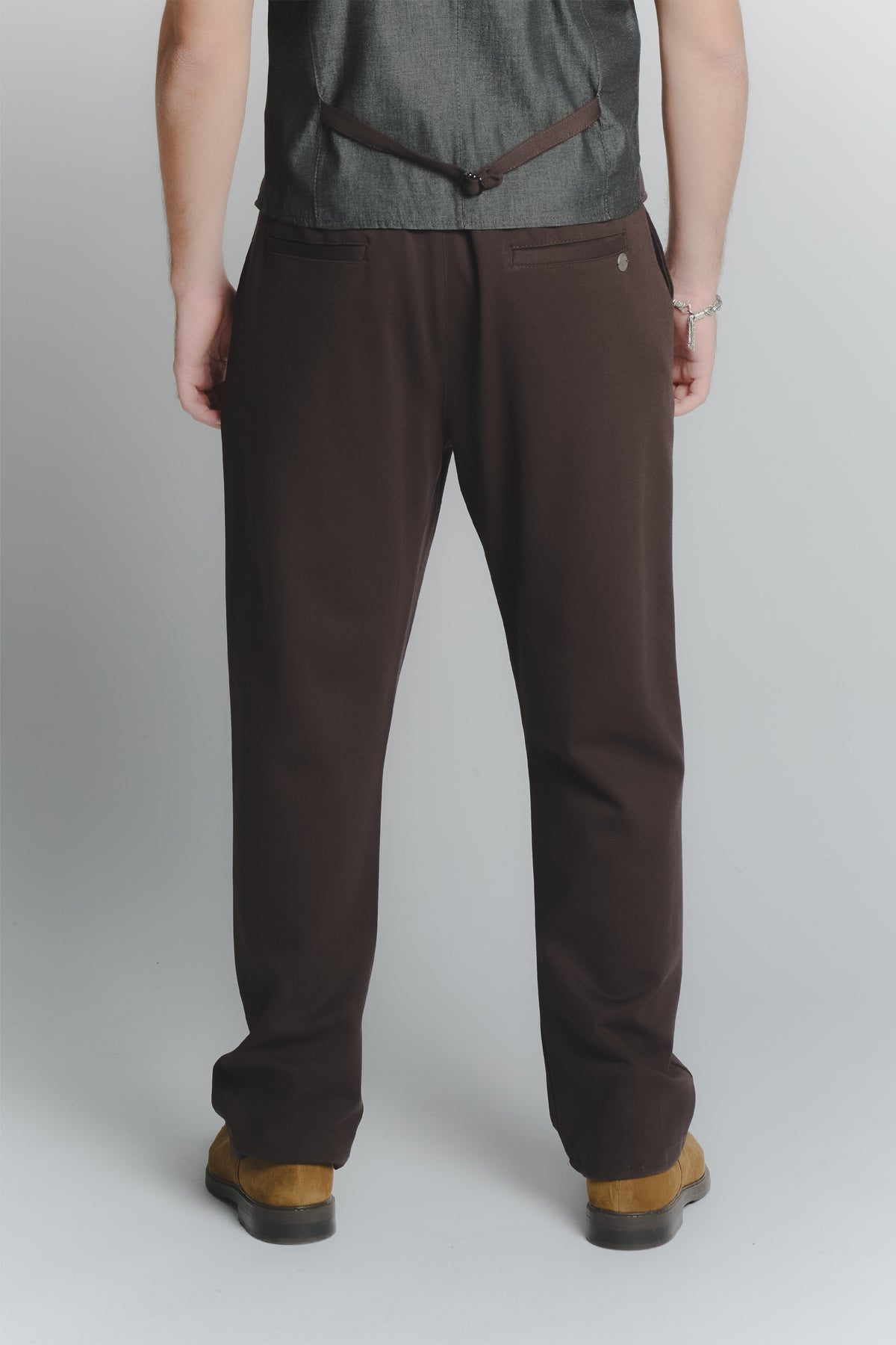 Pantaloni Testa di Moro uomo Barone firenze - 2