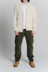Cardigan Misto Lana Beige da Uomo uomo Barone firenze - 4