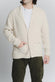Cardigan Misto Lana Beige da Uomo uomo Barone firenze - 1