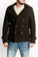Cappotto Doppio Petto Uomo Misto Lana Testa di moro uomo Barone firenze - 2