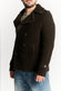 Cappotto Doppio Petto Uomo Misto Lana Testa di moro uomo Barone firenze - 3