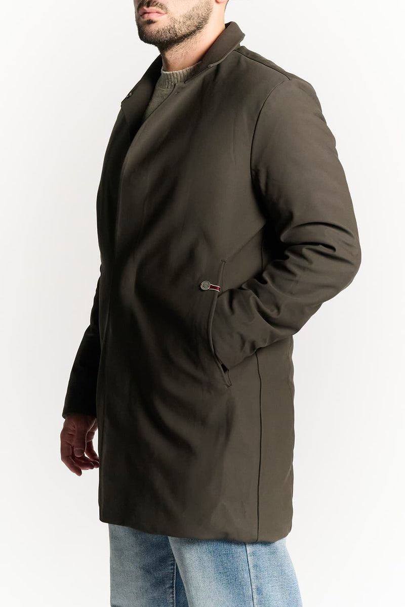 Piumino Termico Uomo Lungo Verde uomo Barone firenze - 3
