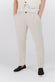 Pantaloni Eleganti Melange Beige uomo Barone firenze - 1