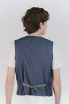 Gilet Uomo Melange Verde uomo Barone firenze - 5