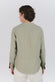 Camicia Uomo Lino Verde Militare uomo Barone firenze - 4