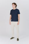 T-shirt Uomo Tramata Blu uomo Barone firenze - 2