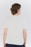 T-shirt Uomo Tramata Bianca uomo Barone firenze - 4