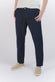 Pantaloni Lino con Bottone Blu uomo Barone firenze - 1