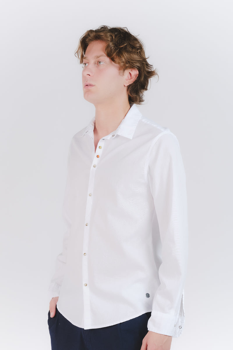 Camicia Classica Uomo Bottoni Gioiello uomo Barone firenze - 1