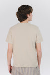 T-shirt Uomo Tramata Beige uomo Barone firenze - 3