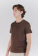 T-shirt Barone Ricamo Fronte Cioccolato uomo Barone firenze - 1