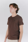 T-shirt Barone Ricamo Fronte Cioccolato uomo Barone firenze - 1