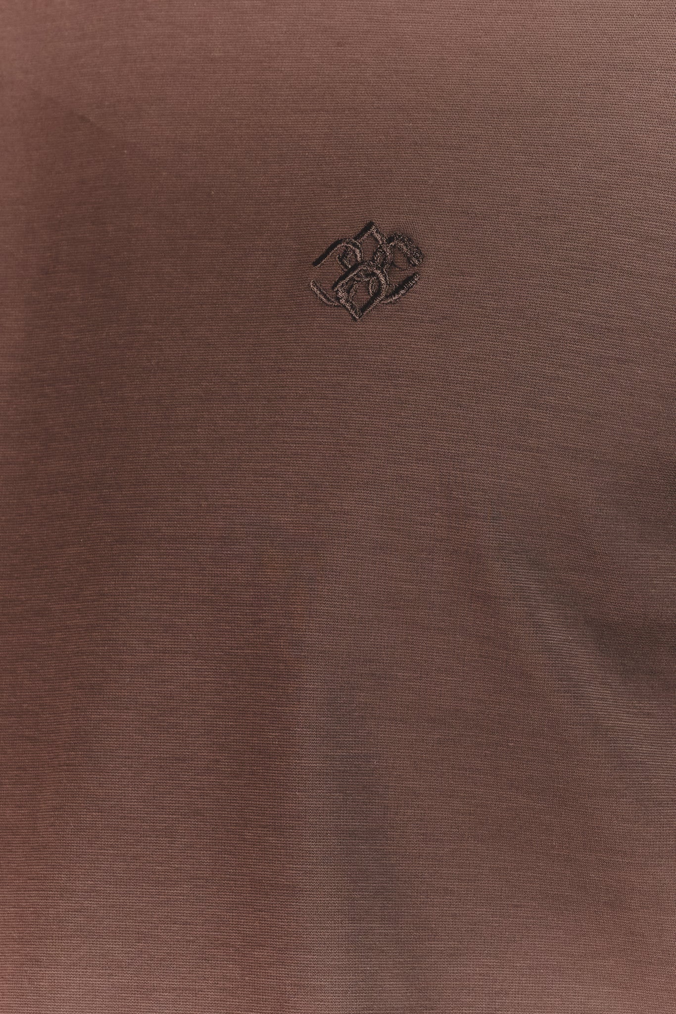 T-shirt Barone Ricamo Fronte Cioccolato uomo Barone firenze - 4