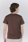 T-shirt Barone Ricamo Fronte Cioccolato uomo Barone firenze - 3
