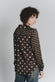 Camicia a Pois Testa di Moro Beige Donna donna Barone firenze - 3