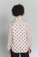 Camicia a Pois Avorio Rosso Fiorentino Donna donna Barone firenze - 4