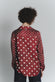 Camicia a Pois Rosso Fiorentino Avorio Donna donna Barone firenze - 3
