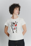 T-shirt Bianca Jungle donna Barone firenze - 1