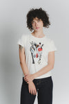 T-shirt Bianca Jungle donna Barone firenze - 2