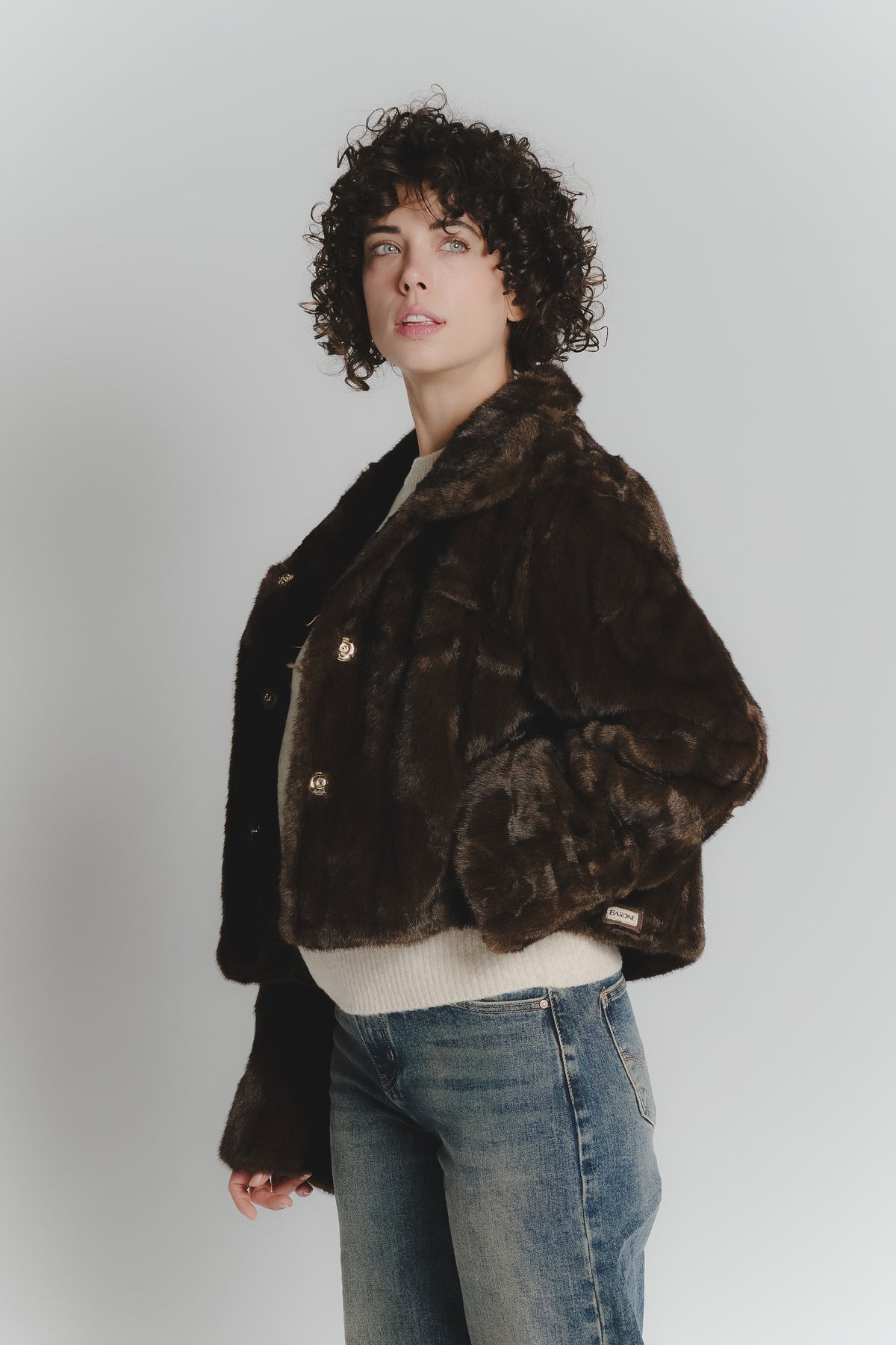 Virginia Cioccolato Reversibile donna Barone firenze - 5