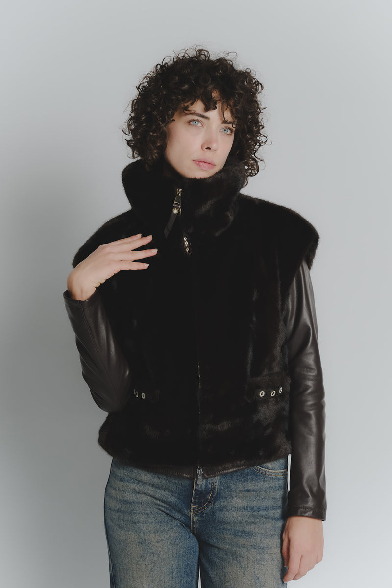 Gilet Melissa Testa di Moro donna Barone firenze - 3