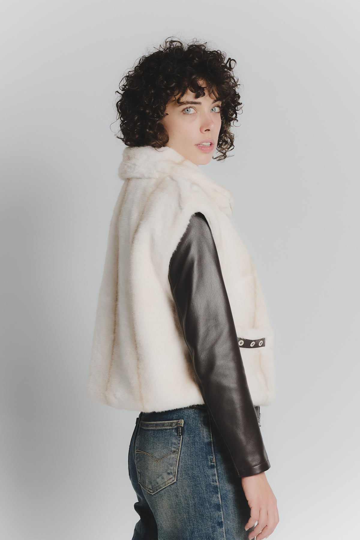 Gilet Melissa Panna donna Barone firenze - 3
