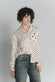 Camicia a Pois Avorio Testa di Moro Donna donna Barone firenze - 1